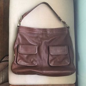 Talbots brown leather purse